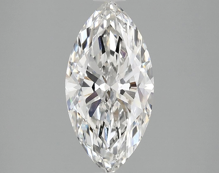 1.9 Carat Marquise Shaped Ideal Cut VS1 IGI Certified Lab Grown Diamond