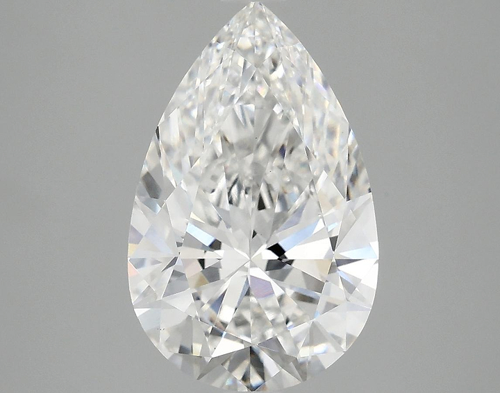 3.1 Carat Pear Shaped Ideal Cut VS1 IGI Certified Lab Grown Diamond