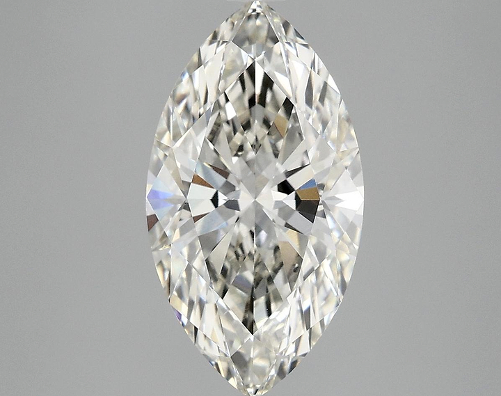 3.03 Carat Marquise Shaped Excellent Cut VVS1 IGI Certified Lab Grown Diamond