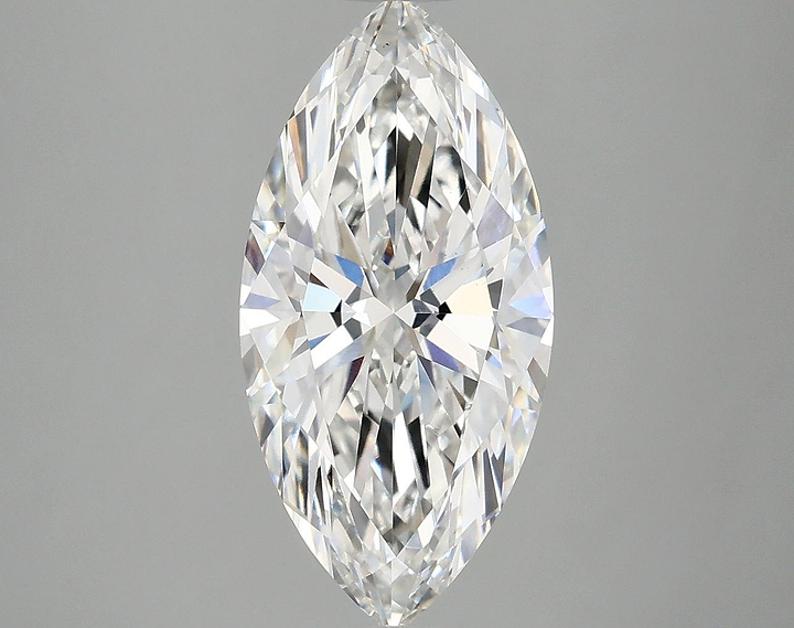 3.03 Carat Marquise Shaped Excellent Cut VS1 IGI Certified Lab Grown Diamond