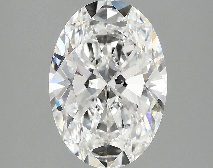 2.01 Carat Oval Shaped Ideal Cut VVS2 IGI Certified Lab Grown Diamond