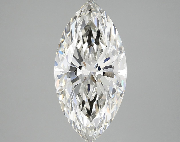 3.1 Carat Marquise Shaped Ideal Cut VVS2 IGI Certified Lab Grown Diamond
