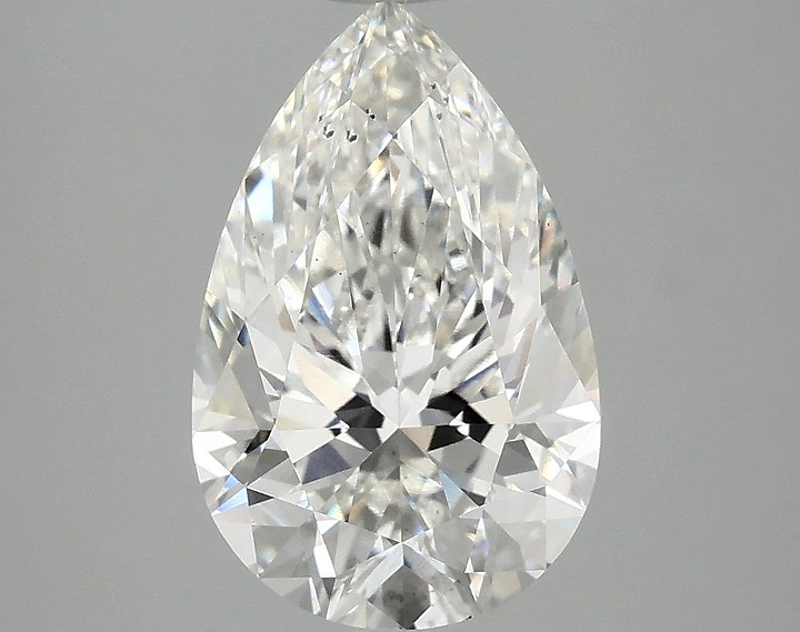 3.05 Carat Pear Shaped Ideal Cut VS2 IGI Certified Lab Grown Diamond