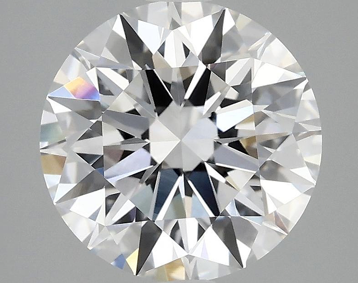 2.92 Carat Round Shaped Ideal Cut VVS2 IGI Certified Lab Grown Diamond