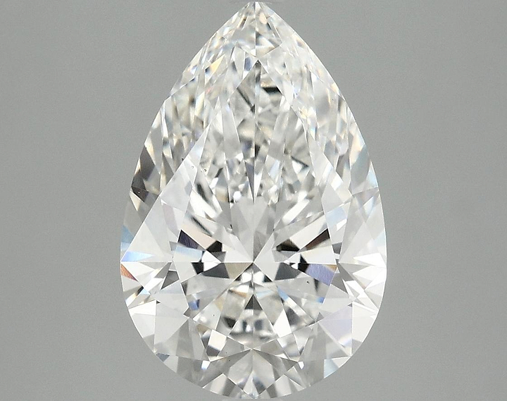 3.06 Carat Pear Shaped Excellent Cut VS1 IGI Certified Lab Grown Diamond