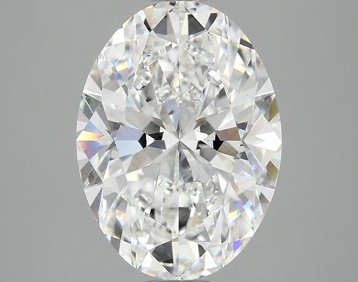 3.08 Carat Oval Shaped Excellent Cut VVS2 IGI Certified Lab Grown Diamond