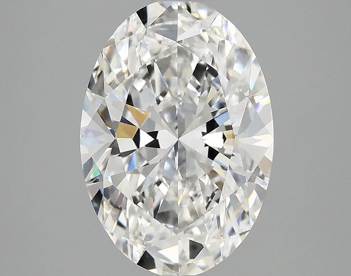3.04 Carat Oval Shaped Ideal Cut VVS2 IGI Certified Lab Grown Diamond
