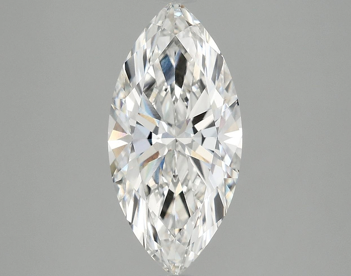 2.5 Carat Marquise Shaped Excellent Cut VVS2 IGI Certified Lab Grown Diamond