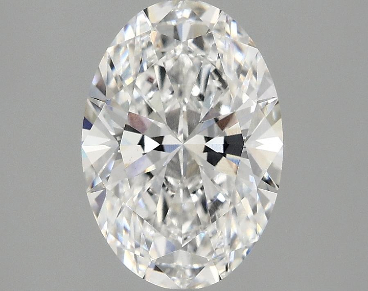 2.1 Carat Oval Shaped Ideal Cut VVS2 IGI Certified Lab Grown Diamond