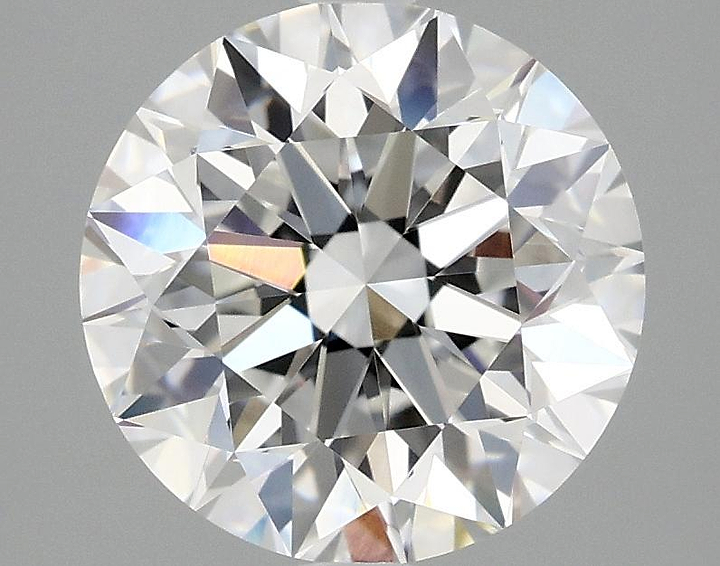 3.03 Carat Round Shaped Excellent Cut VVS2 IGI Certified Lab Grown Diamond
