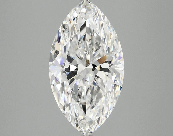 3.08 Carat Marquise Shaped Excellent Cut VVS2 IGI Certified Lab Grown Diamond
