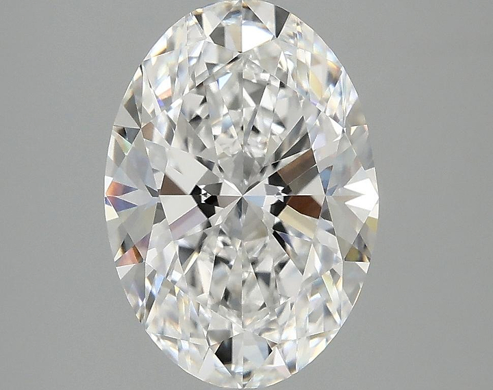 3.03 Carat Oval Shaped Ideal Cut VVS2 IGI Certified Lab Grown Diamond