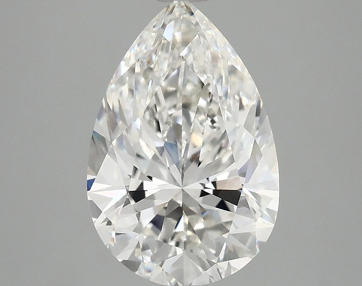 3.08 Carat Pear Shaped Excellent Cut VS1 IGI Certified Lab Grown Diamond