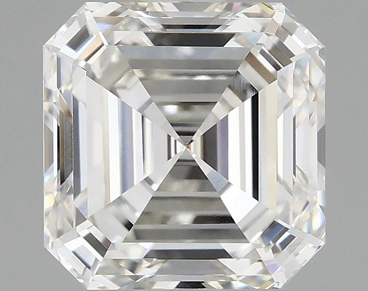 2.09 Carat Asscher Shaped Ideal Cut VVS2 IGI Certified Lab Grown Diamond