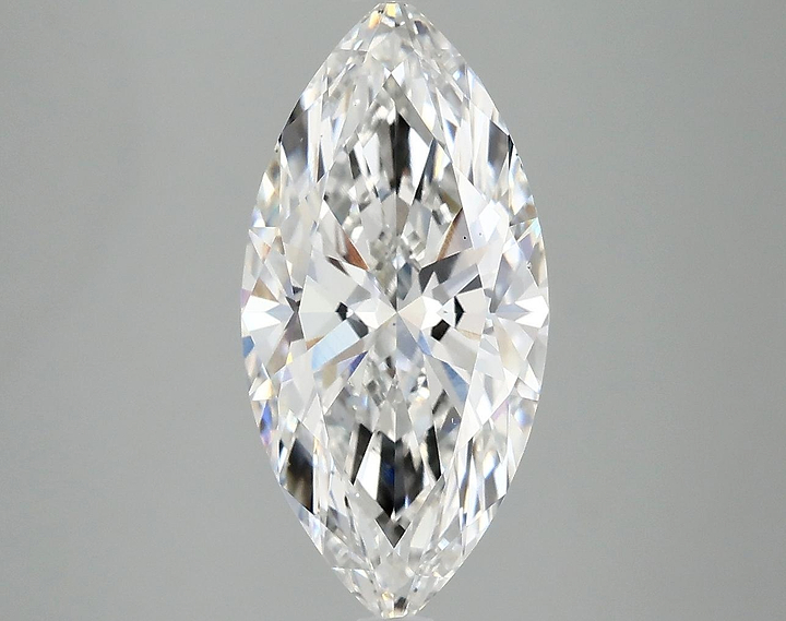 3.07 Carat Marquise Shaped Excellent Cut VS2 IGI Certified Lab Grown Diamond