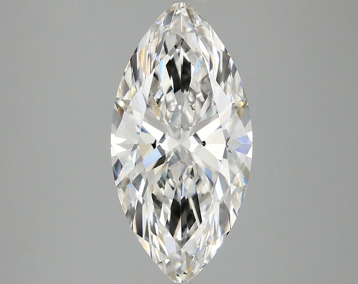 2.97 Carat Marquise Shaped Ideal Cut VS1 IGI Certified Lab Grown Diamond