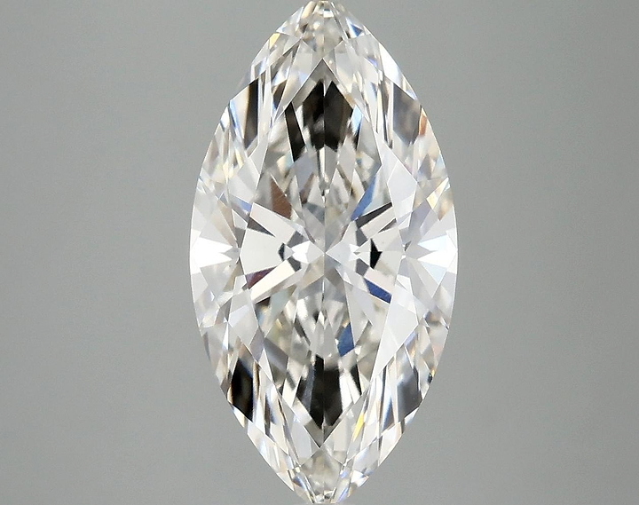 3.06 Carat Marquise Shaped Ideal Cut VVS2 IGI Certified Lab Grown Diamond