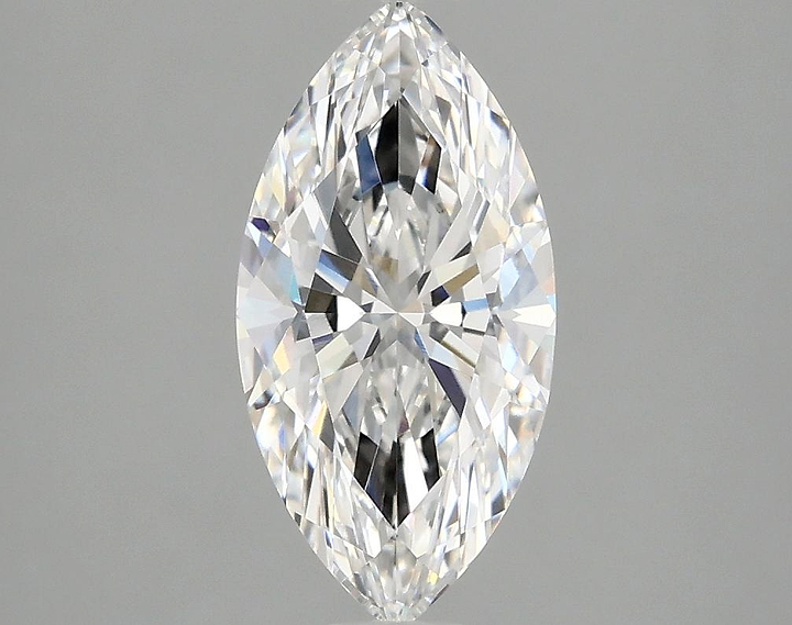 1.59 Carat Marquise Shaped Ideal Cut VVS2 IGI Certified Lab Grown Diamond