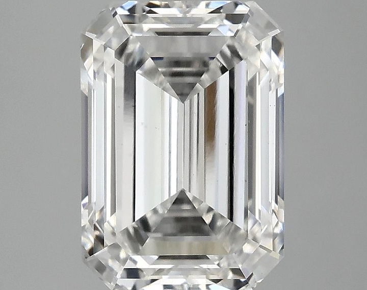 3.41 Carat Emerald Shaped Ideal Cut VS1 IGI Certified Lab Grown Diamond