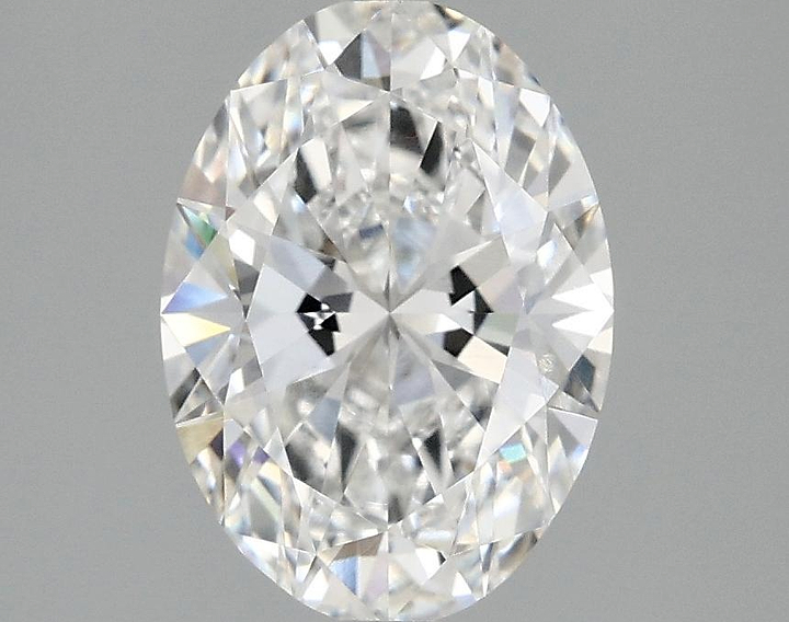 2.07 Carat Oval Shaped Ideal Cut VVS2 IGI Certified Lab Grown Diamond