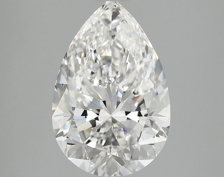 3.02 Carat Pear Shaped Excellent Cut VS1 IGI Certified Lab Grown Diamond