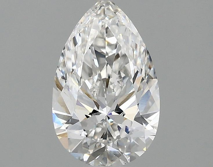 1.05 Carat Pear Shaped Ideal Cut VVS2 IGI Certified Lab Grown Diamond
