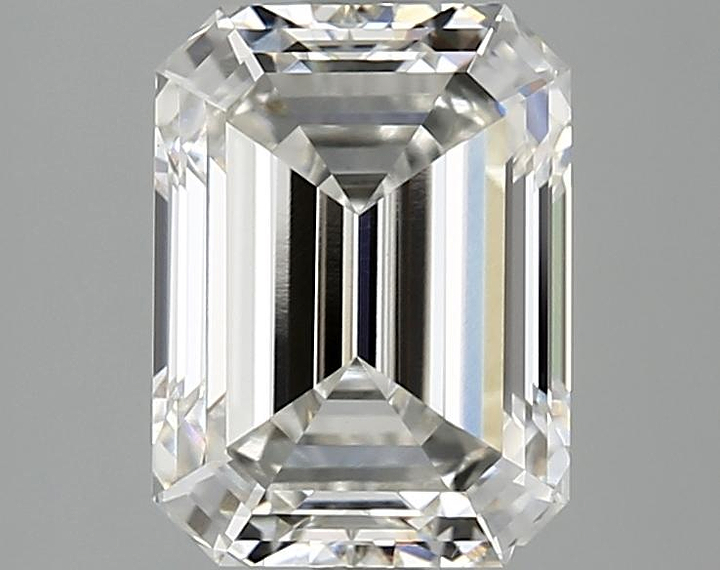3.02 Carat Emerald Shaped Excellent Cut VS1 IGI Certified Lab Grown Diamond