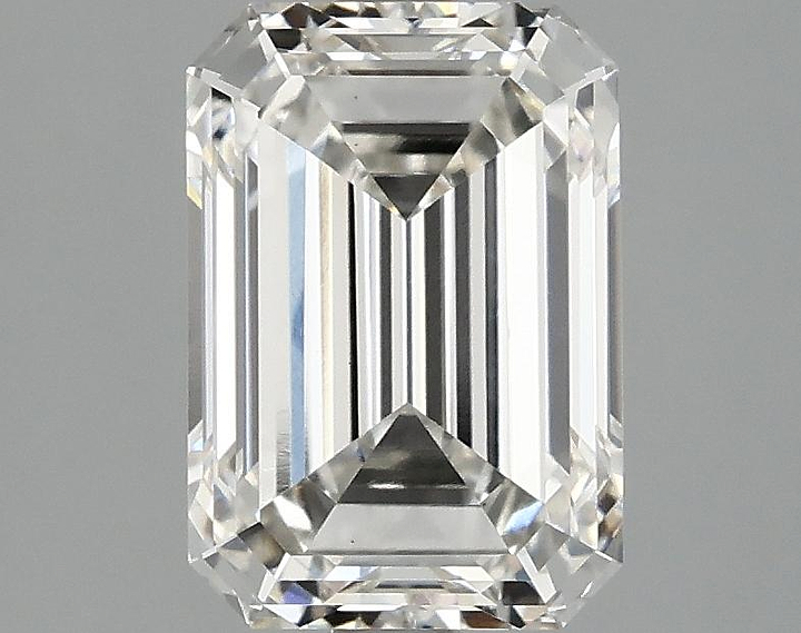 2.43 Carat Emerald Shaped Ideal Cut VS1 IGI Certified Lab Grown Diamond