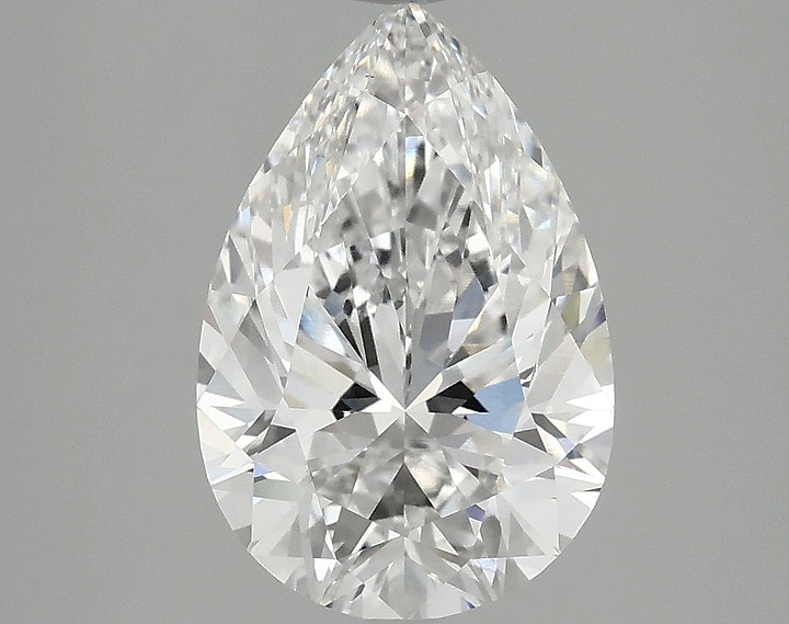 2.92 Carat Pear Shaped Excellent Cut VS1 IGI Certified Lab Grown Diamond