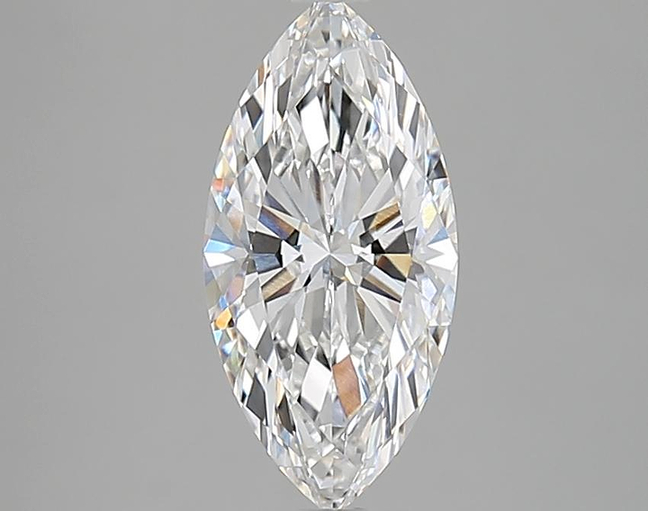2.08 Carat Marquise Shaped Excellent Cut VVS2 IGI Certified Lab Grown Diamond