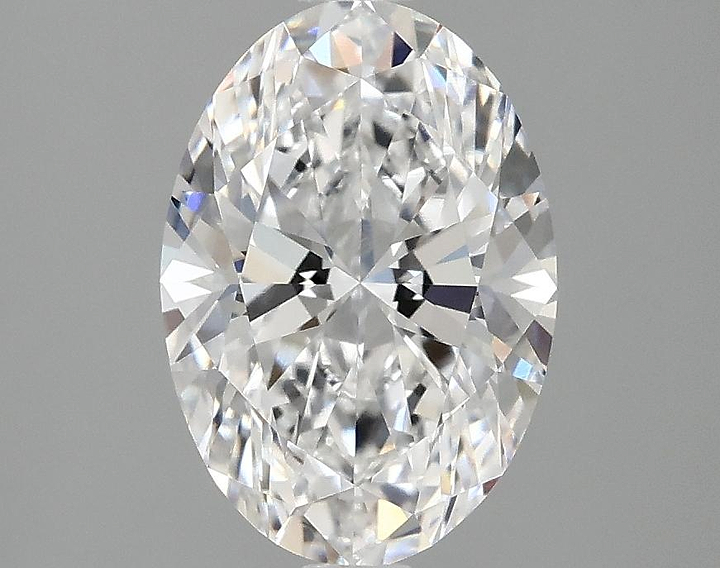 2.06 Carat Oval Shaped Ideal Cut VVS2 IGI Certified Lab Grown Diamond