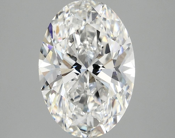 3.07 Carat Oval Shaped Ideal Cut VVS2 IGI Certified Lab Grown Diamond
