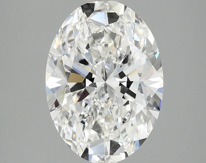 3.08 Carat Oval Shaped Ideal Cut VVS2 IGI Certified Lab Grown Diamond