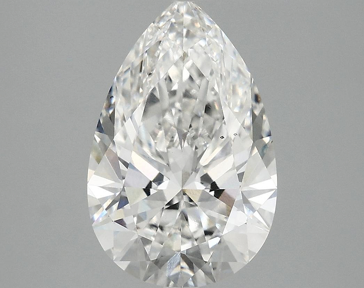 3.07 Carat Pear Shaped Excellent Cut VS2 IGI Certified Lab Grown Diamond