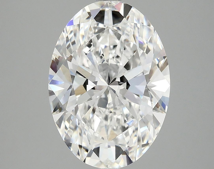 4.09 Carat Oval Shaped Ideal Cut VVS2 IGI Certified Lab Grown Diamond