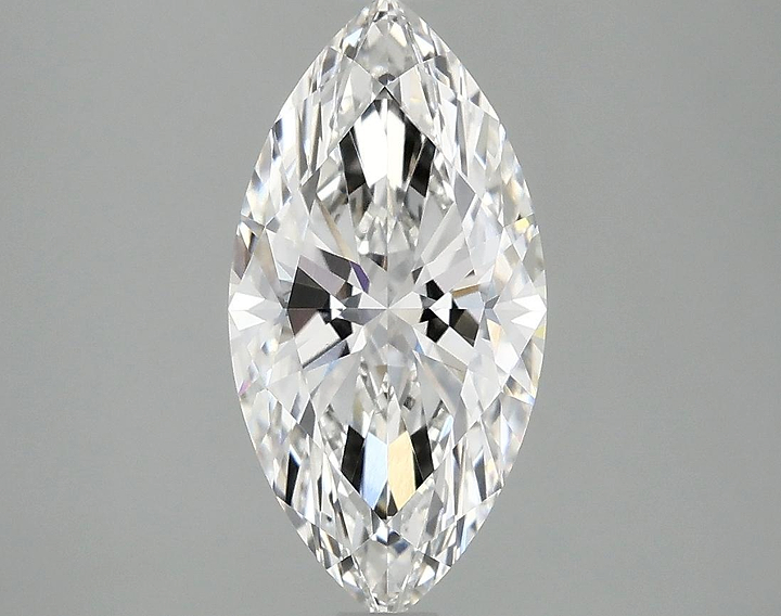 2.1 Carat Marquise Shaped Ideal Cut VS1 IGI Certified Lab Grown Diamond
