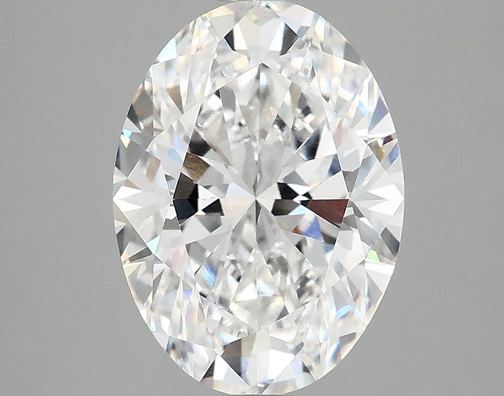 3.04 Carat Oval Shaped Excellent Cut VVS2 IGI Certified Lab Grown Diamond