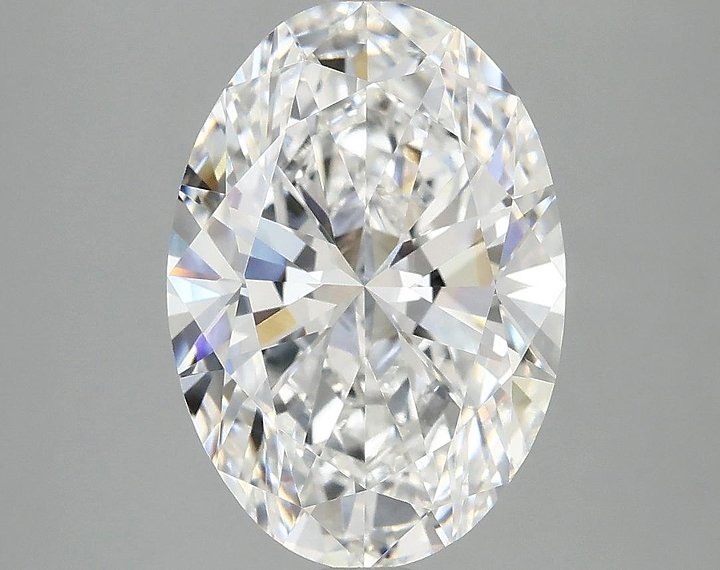 4.02 Carat Oval Shaped Ideal Cut VVS2 IGI Certified Lab Grown Diamond