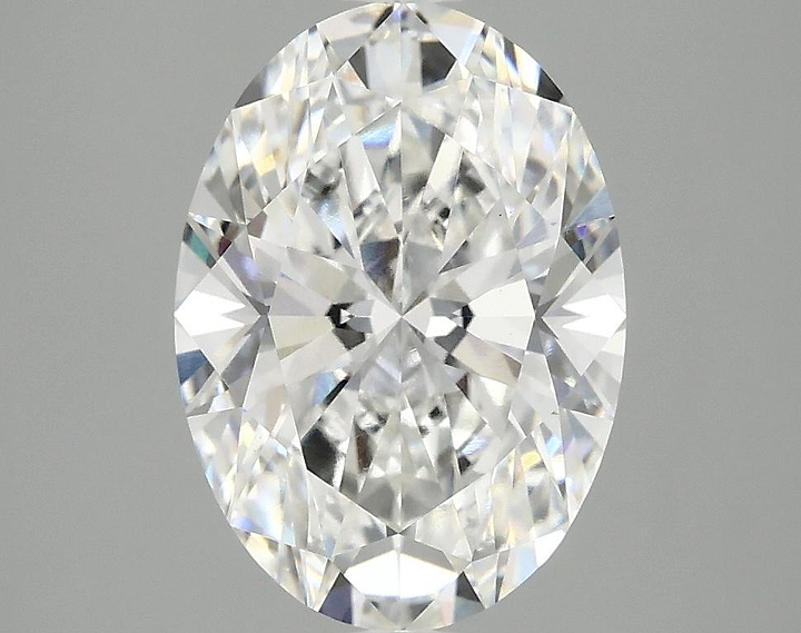 3.07 Carat Oval Shaped Ideal Cut VVS2 IGI Certified Lab Grown Diamond