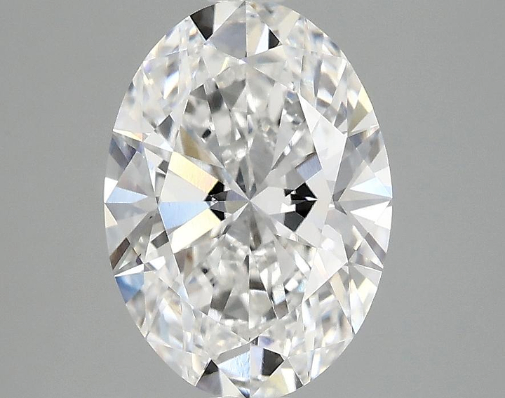 2.03 Carat Oval Shaped Ideal Cut VVS2 IGI Certified Lab Grown Diamond
