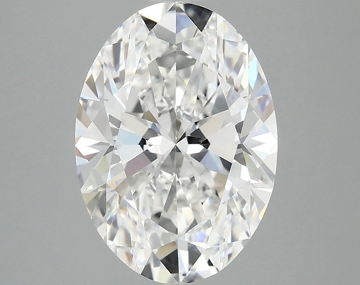 3.03 Carat Oval Shaped Ideal Cut VVS2 IGI Certified Lab Grown Diamond