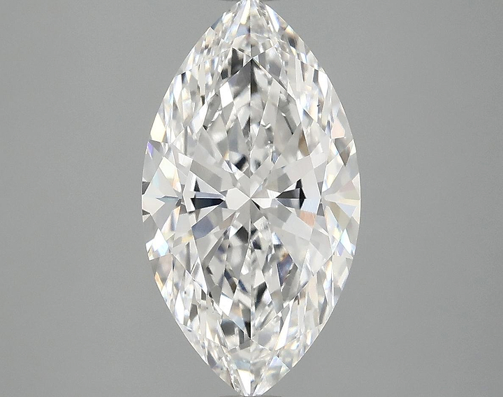 3.06 Carat Marquise Shaped Excellent Cut VS1 IGI Certified Lab Grown Diamond