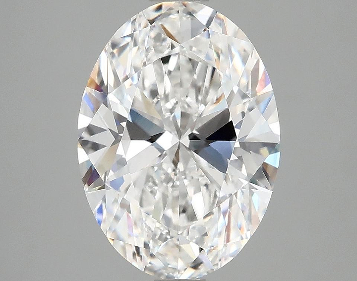 3.03 Carat Oval Shaped Ideal Cut VVS2 IGI Certified Lab Grown Diamond
