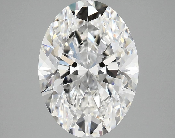 4.1 Carat Oval Shaped Ideal Cut VVS2 IGI Certified Lab Grown Diamond
