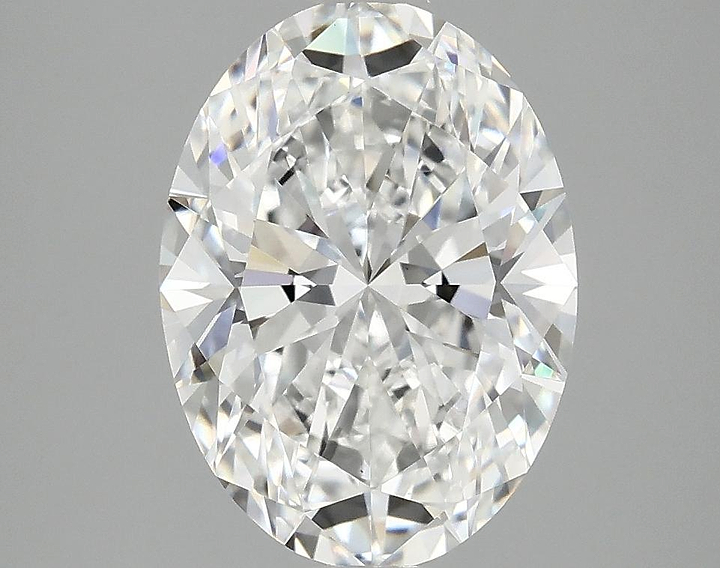 3.02 Carat Oval Shaped Excellent Cut VVS2 IGI Certified Lab Grown Diamond
