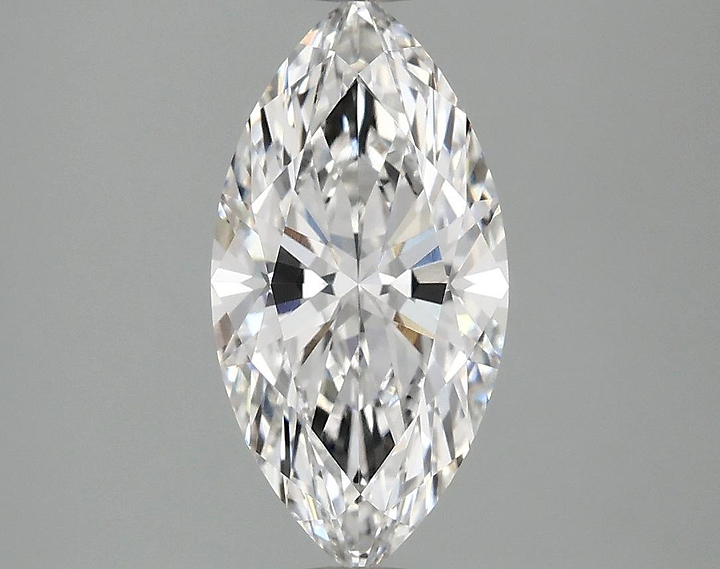 2.09 Carat Marquise Shaped Ideal Cut VVS2 IGI Certified Lab Grown Diamond