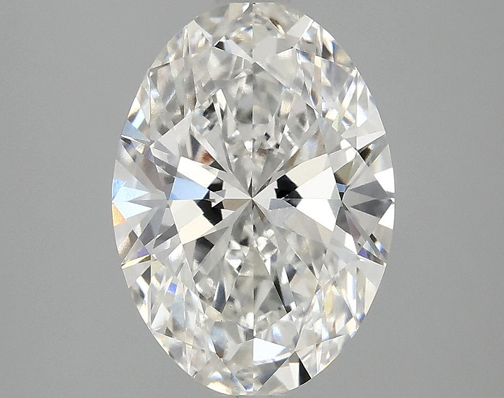 3.03 Carat Oval Shaped Ideal Cut VVS2 IGI Certified Lab Grown Diamond