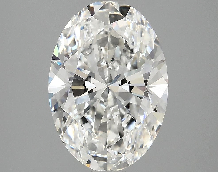 3.03 Carat Oval Shaped Ideal Cut VVS2 IGI Certified Lab Grown Diamond