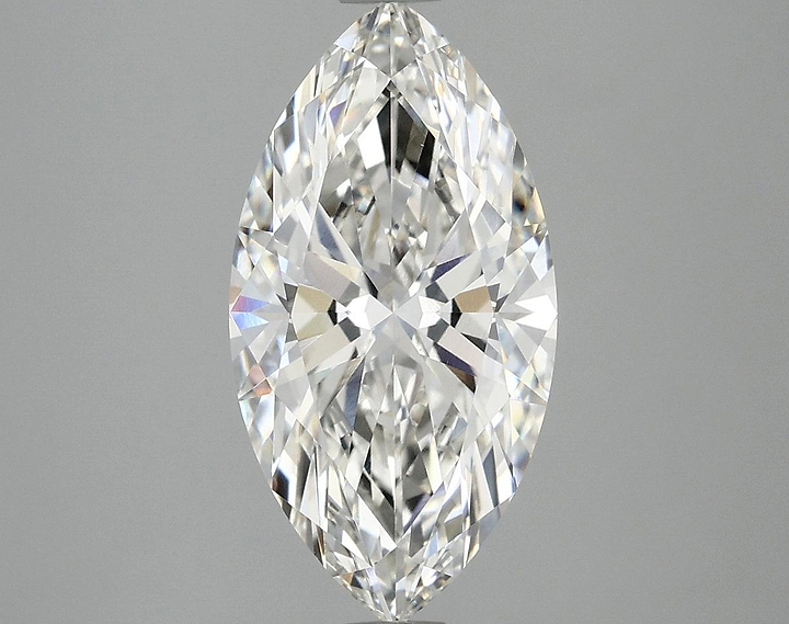 2.91 Carat Marquise Shaped Ideal Cut VS1 IGI Certified Lab Grown Diamond