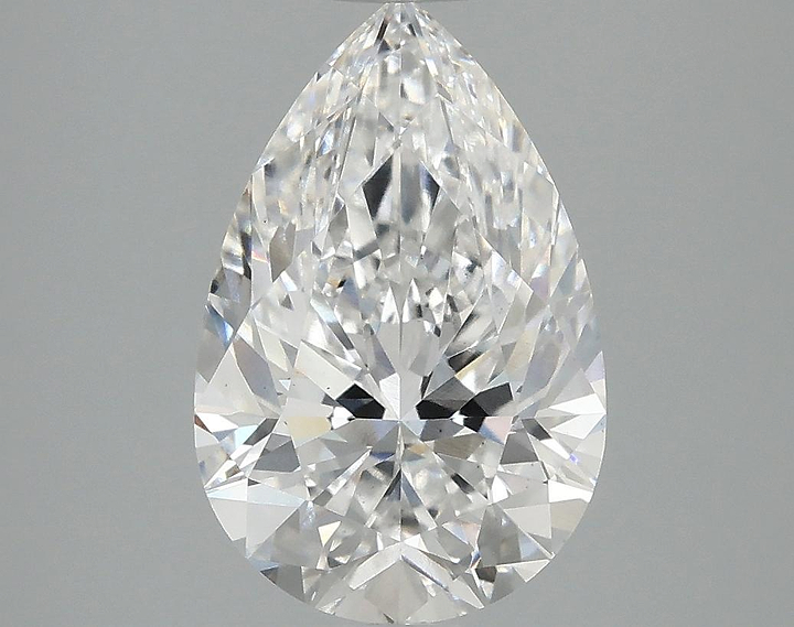 3.06 Carat Pear Shaped Excellent Cut VS1 IGI Certified Lab Grown Diamond